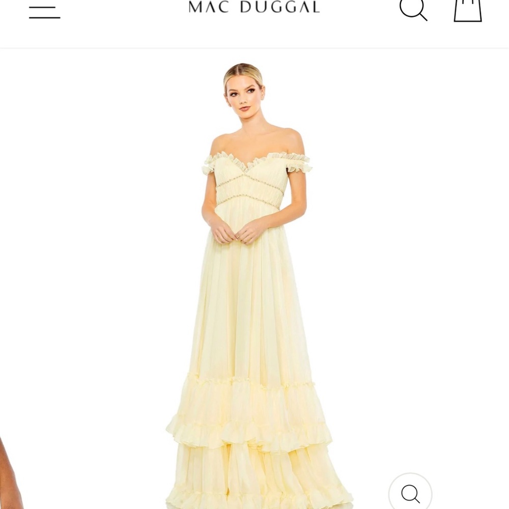 Mac Dugal gown for wedding or prom